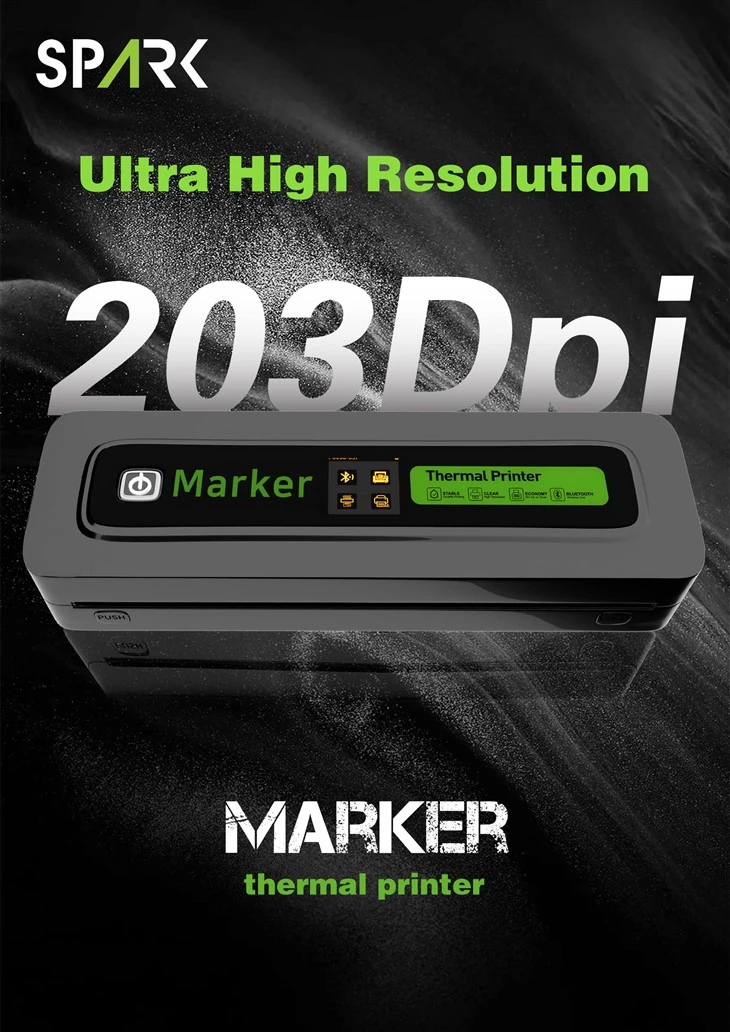 Spark marker tatuoo stencil printer