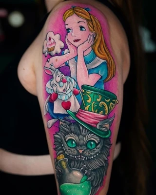 Colorful Tattoos Gain Popularity