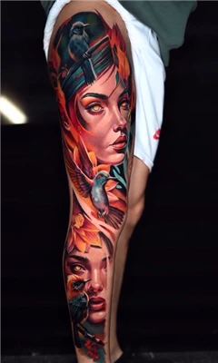 Tatuirovka bo'yicha eng zo'r rassom @the_bishoptattoo Expo Wanka tatuirovka k...