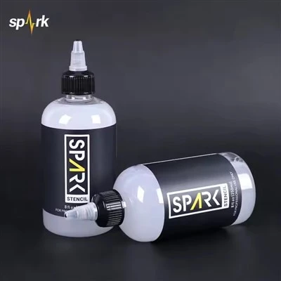 Silliq materiallar 4 FL Oz Yuvish uchun yuviladigan suyuq stencil Tatuirovka Rassomlar uchun jeli