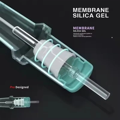 Spark brendining yangi shaffof qobiq membranasi 10,35 mm / 12 tatuirovka savdosi uchun zarb do'koni