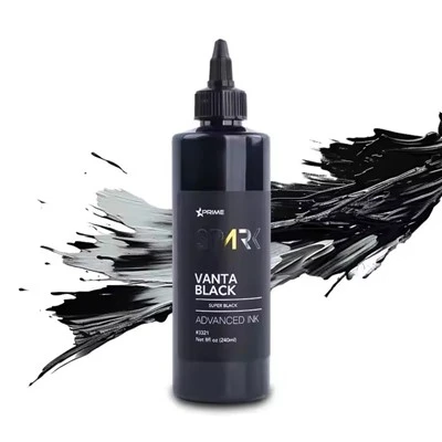 Ulgurji 8 oz 240 ml Premium zaro siyohi maxsus qora rangli organik suyuqlik va doimiy xususiyatni o'rnatdi