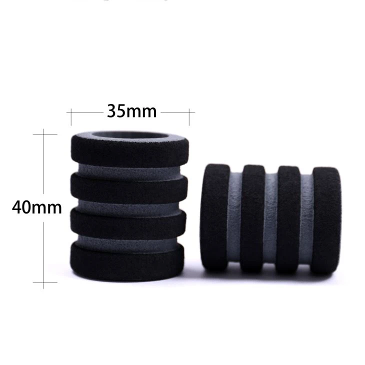 Bir martali ishlatiladigan ko'pikli zarb Grip Cover Xotira ko'pikli shlyapa qopqog'i