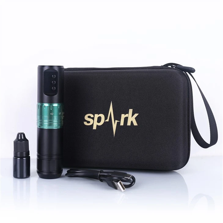 10000 RPM Spark Tattoo Machine Pen Tattoo Machine Simsiz zarb qalam