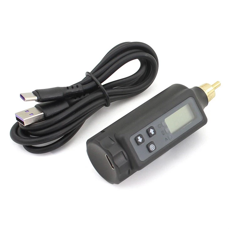 2000mAh katta sig'imli simsiz batareya tatuirovka quvvat manbai