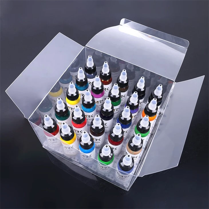 25 rangli to'plam Light Tattoo Ink Spark Original Tattoo Ink Black