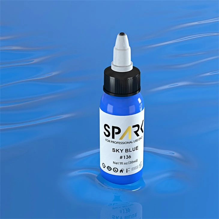 25 rangli to'plam Spark Tattoo Ink Vegan Tattoo Ink Tatuirovka Siyohi 30ml Pigmentlar