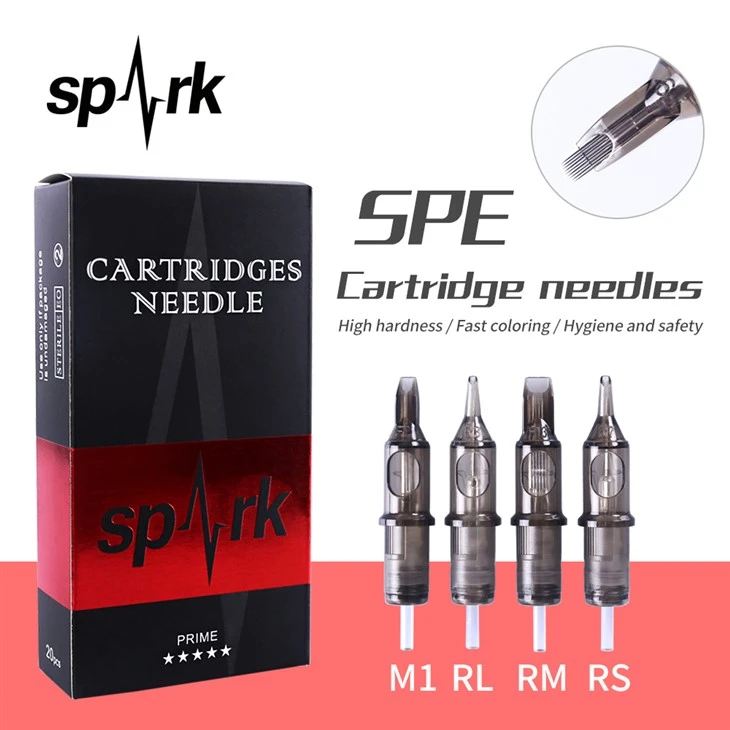 Eng ko'p sotiladigan kartridj ignalari Spark Pro tattoo lentalari ignalari