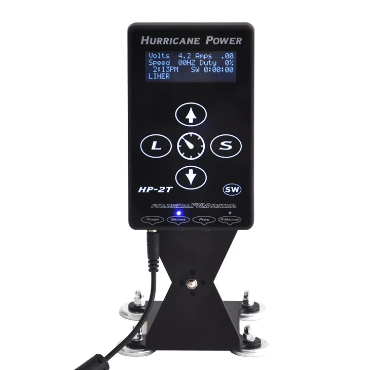 Bo'ron Tatuirovka Mashinasi Quvvat Ta'minoti Professional Dual Tattoo Power Supply