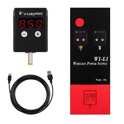 4V-11V simsiz quvvat manbai 1500mAh tatuirovka batareyasi
