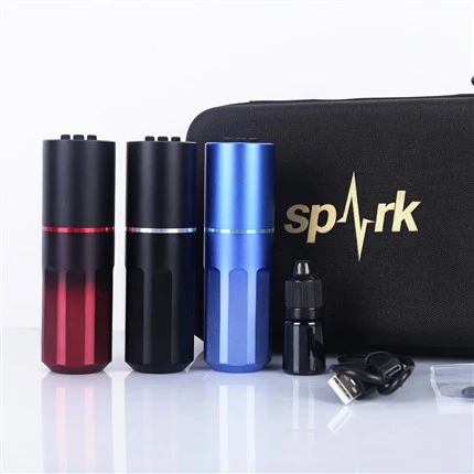 Spark yangi professional tatuirovka mashinasi qalami