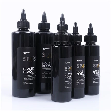 Triple Black 8OZ Hole Black Black Ink Series Spark Tattoo Ink Tattoo Ink Set