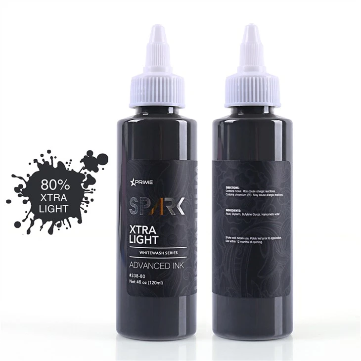 Tattoo Ink Spark Original Tattoo Ink Set Vegan White Wash Set Spark Tattoo Ink