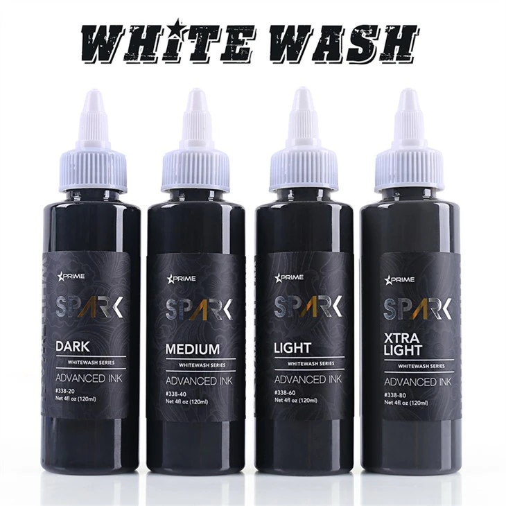 White Wash Tattoo Ink Spark Spark Tattoo Ink