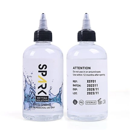 8OZ 240ML Spark tatuirovka uchun namlovchi eritma Spark tatuirovka aralashtirish eritmasi Spark tatuirovka siyoh