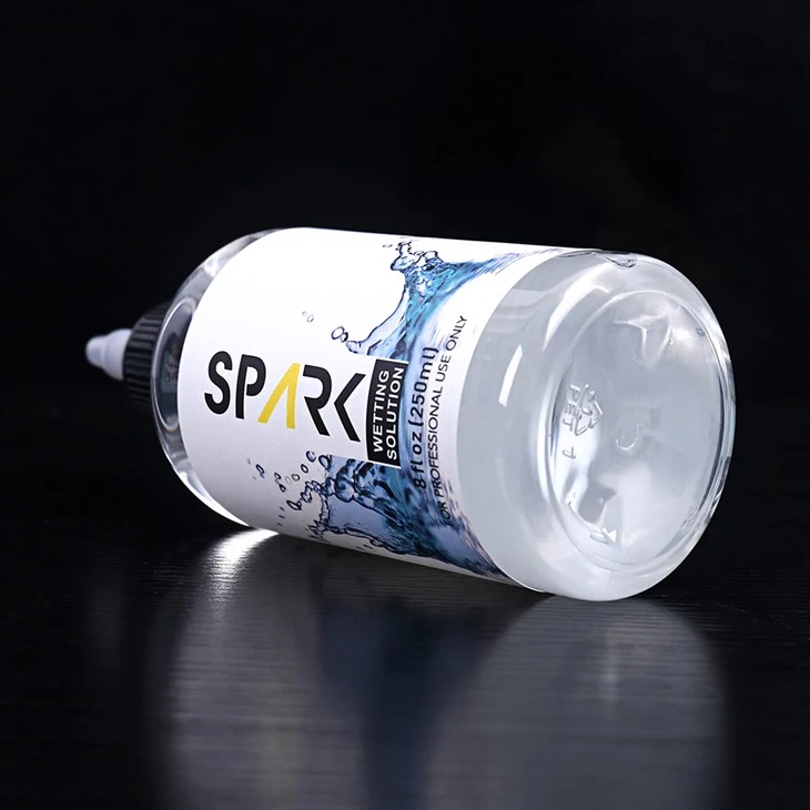Spark 8OZ 240ML tatuirovka uchun namlovchi eritma Spark tatuirovka uchun aralashtirish eritmasi Spark tatuirovka uchun siyoh